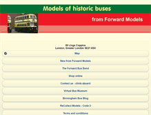 Tablet Screenshot of forwardmodels.net